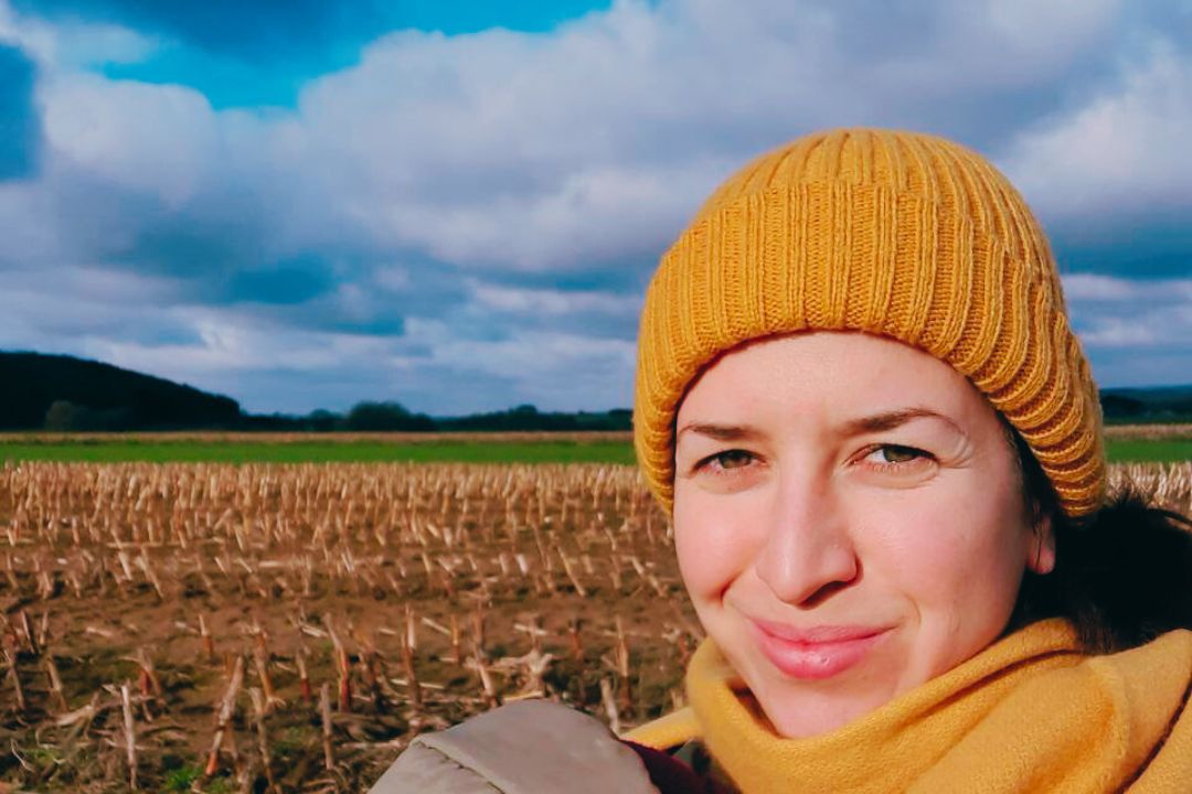 Isabelle machte bei dem Workshop "Bilder für Alle" mit